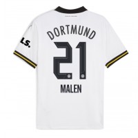 Pánský Fotbalový dres Borussia Dortmund Donyell Malen #21 2024-25 Třetí Krátký Rukáv